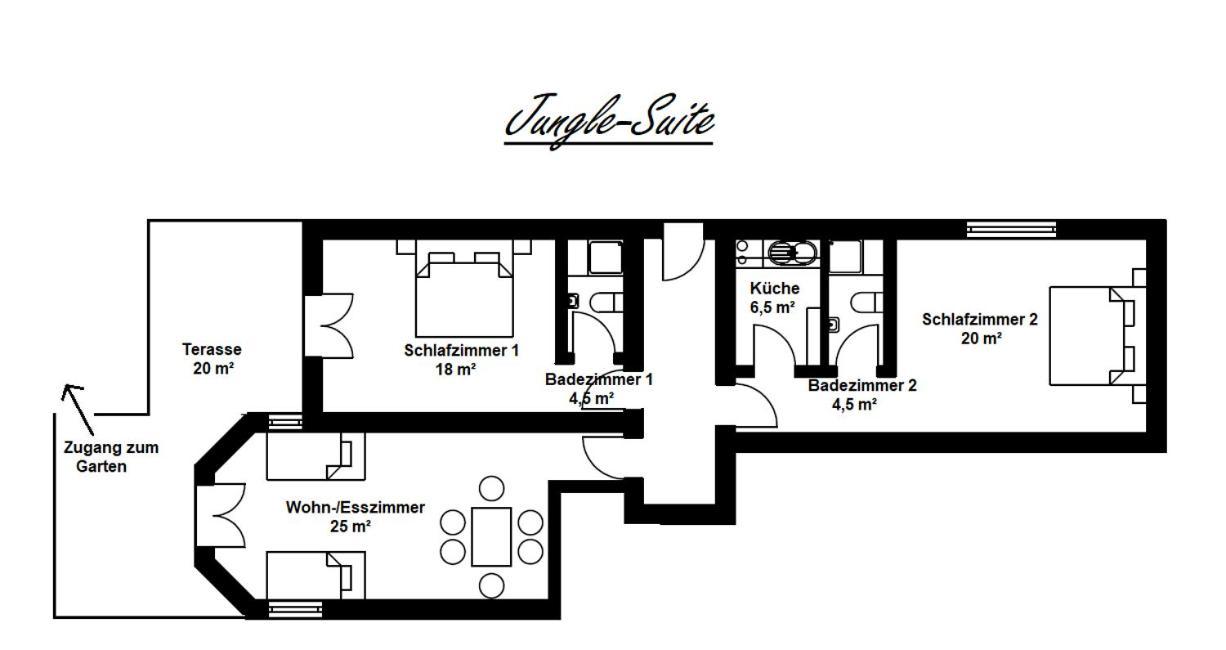 Rosenschloesschen Apartamento Landkern Exterior foto